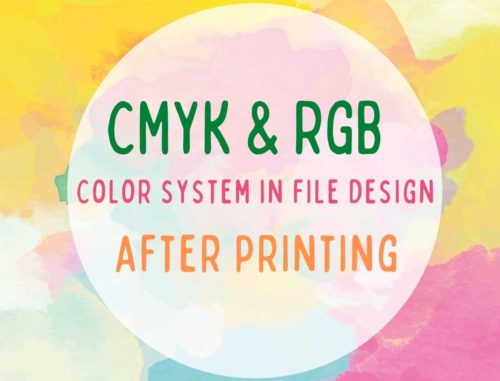 bảng màu CMYK & RGB