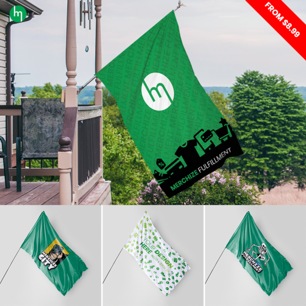 Flags - Print on Demand &amp; Fulfillment Service | Merchize