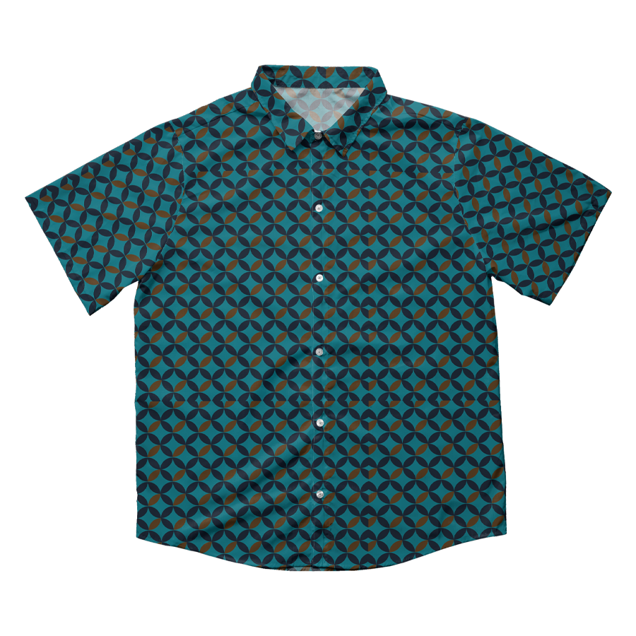 All-over Print Button Down Shirt