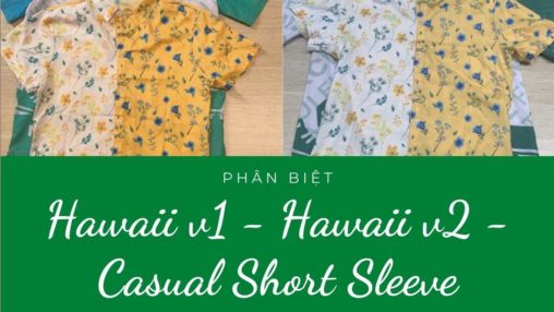 Hawaii v1 – Hawaii v2 – Casual Short Sleeve Button Shirt