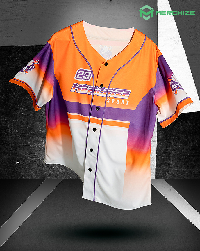 All over Print Unisex Baseball Jersey Print On Demand Merchize