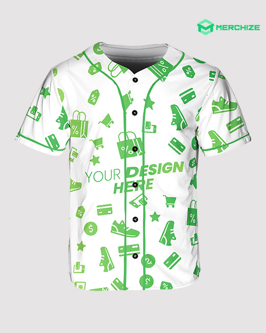 custom all over print baseball jersey