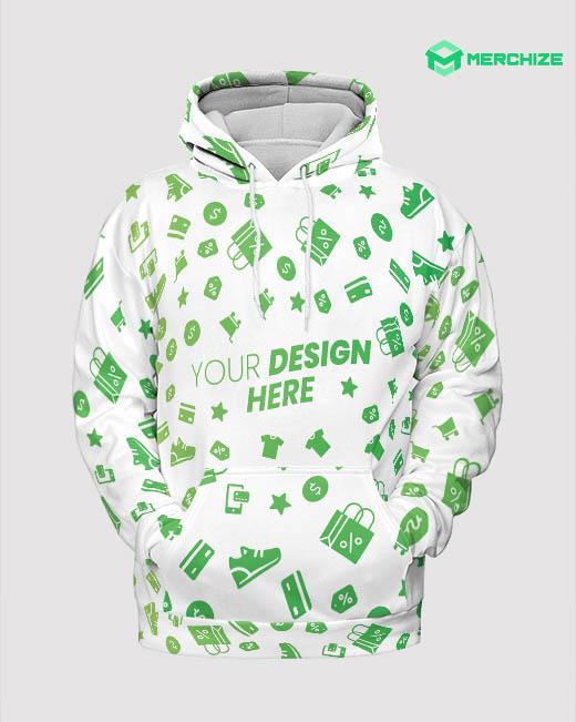 Custom All Over Print Hoodie Merchize Fulfillment service