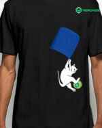 custom flip pocket t-shirt