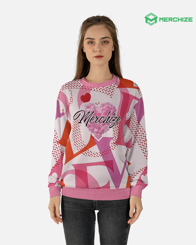 All-over Print Sweater (Midweight)