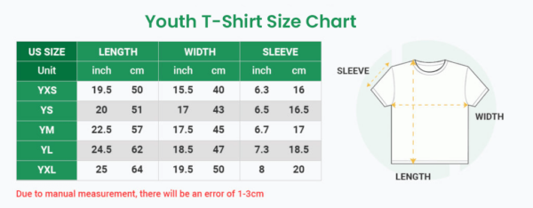 Youth T-shirt 2D - Print on Demand & Fulfillment Service | Merchize