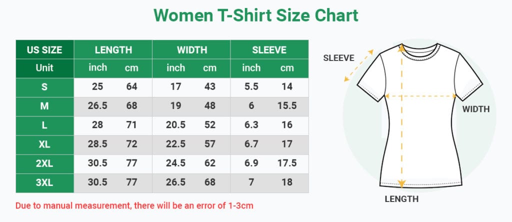 Lady T-shirt 2D - Print on Demand & Fulfillment Service | Merchize