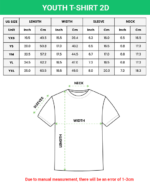 Youth T shirt 2D