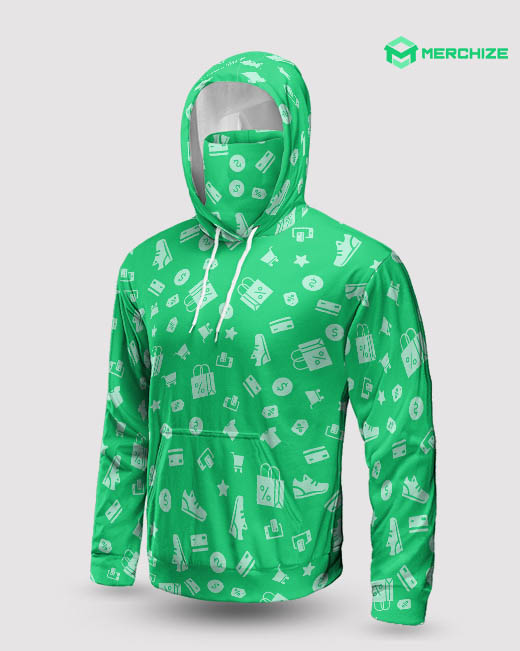 custom all over print gaiter hoodie 1