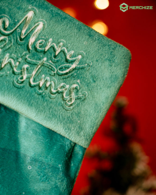 All over print Christmas Stocking Print on demand & Fulfillment