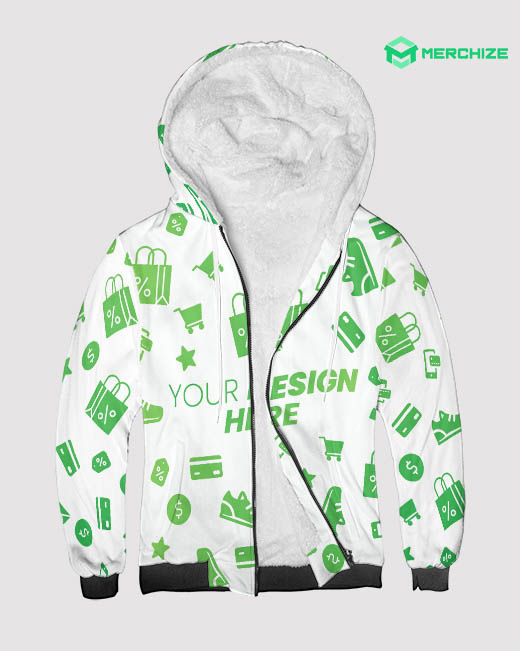 custom all over print hoodie