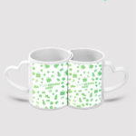 custom print on demand mugs with heart