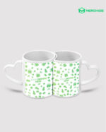 custom print on demand mugs with heart