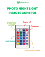 Photo Night Light Remote Control