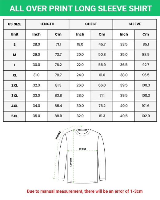 All-over Print Long Sleeve Shirt