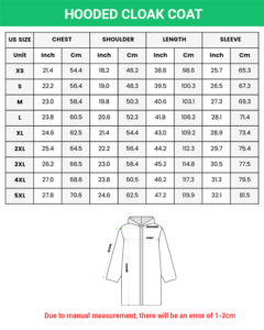 Custom All Over Print Hooded Cloak Coat - Personalize Coat | Merchize