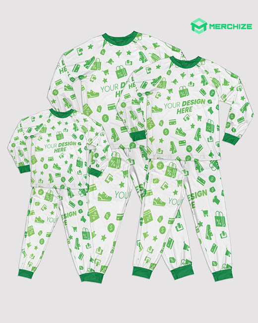 custom pajamas set