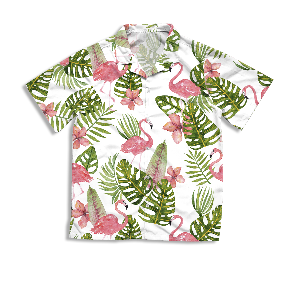 All-over Print Hawaiian Shirt (Made in EU)
