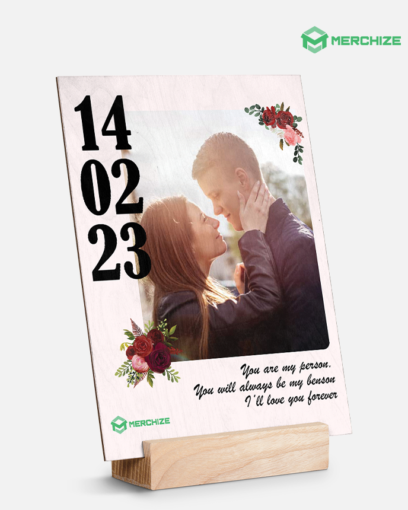 Wood Photo Print Stand