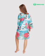custom all over print beach kimono 2