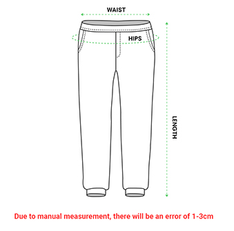 ADULT-PAJAMAS-PANT--Sizechart