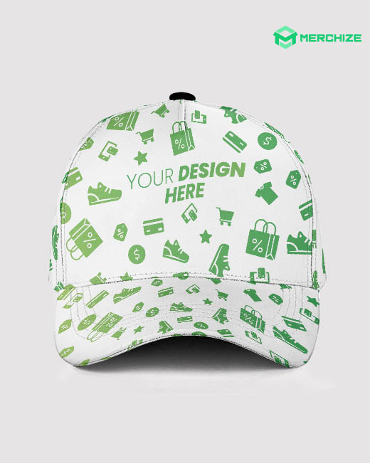 custom all over print baseball cap
