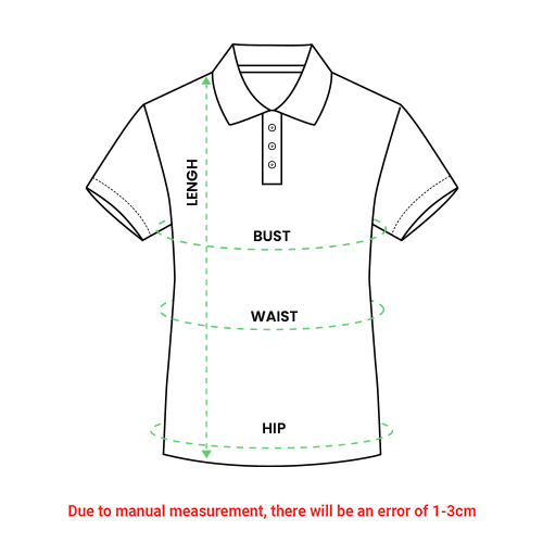 AOP Women Polo Shirt (Lightweight) - Print On Demand | Merchize