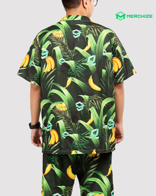 custom personalize pocket hawaiian shirt