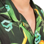 custom print on demand pocket hawaiian shirt