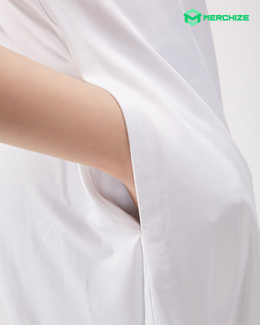 custom print on demand sleeveless dress