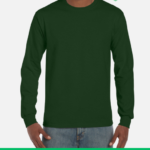 Long Sleeve DTG Forest Green