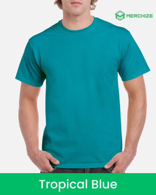 Unisex T-shirt DTG Tropical Blue