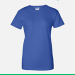 Women T-shirt DTG Royal Blue