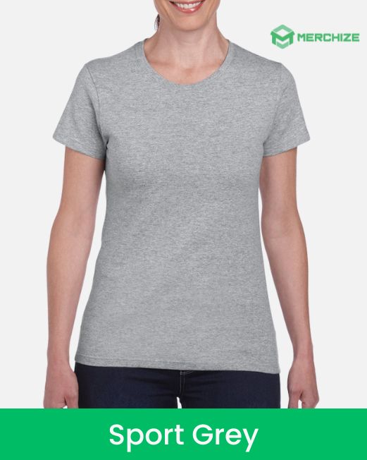Women T-shirt sport grey