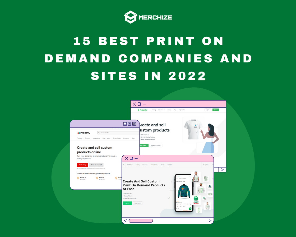 best print on demand companies and website 2022