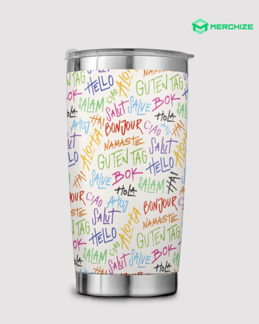 Print on Demand Large Tumbler 20oz