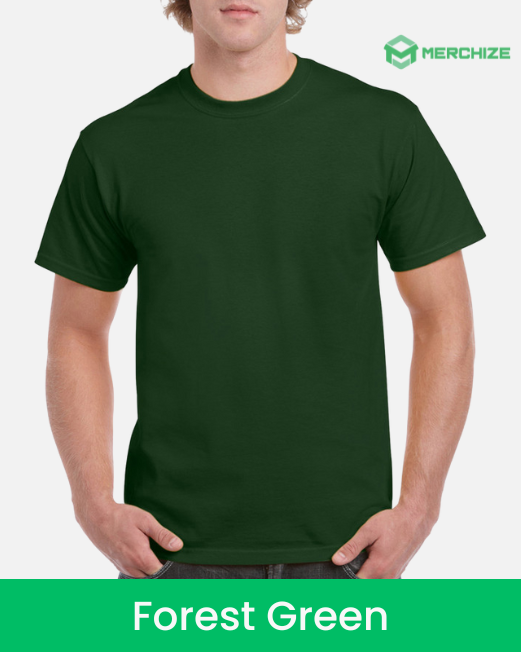 unisex t-shirt forest green