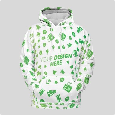 all over print hoodie