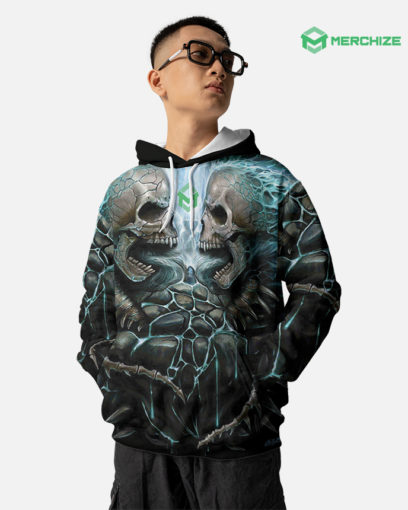 AOP Men’s Hoodie (Midweight) (Made in China)