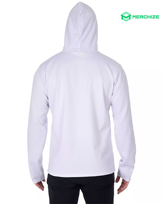All-Over Print Men's Pullover Hoodie With Mask (Made In China) - Merchize