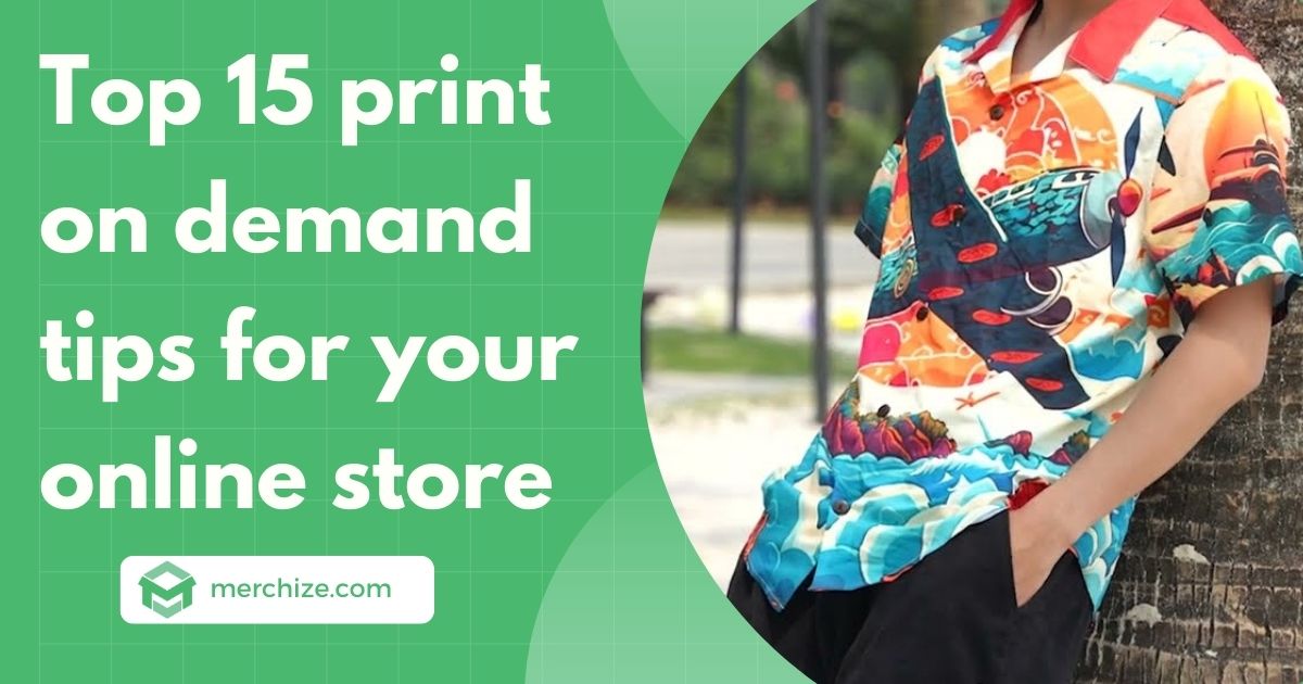print on demand tips for your online store