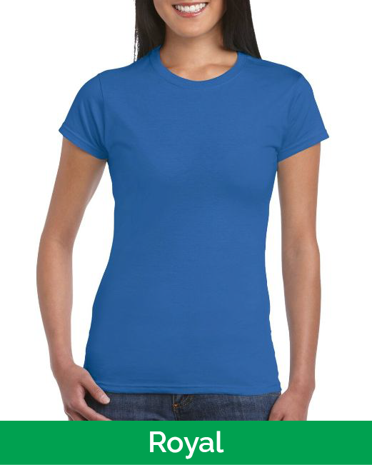 Women's T-shirt Gildan 6400L (Made in EU)