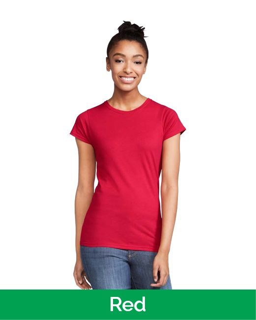 Women's T-shirt Gildan 6400L (Made in EU)