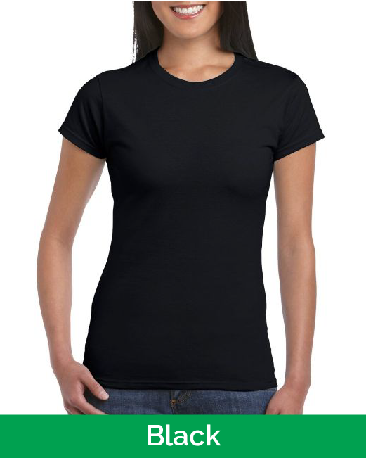 Women's T-shirt Gildan 6400L (Made in EU)