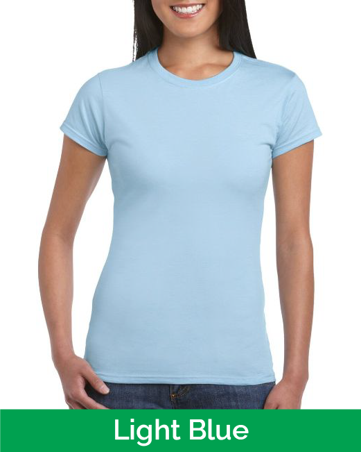 Women's T-shirt Gildan 6400L (Made in EU)