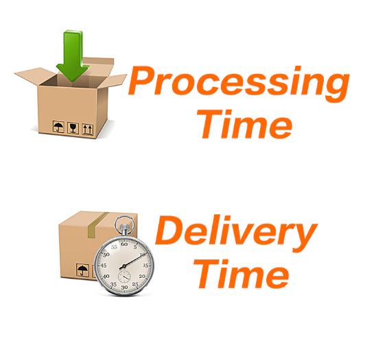 production and shipping time