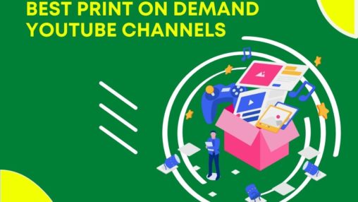 best print on demand youtube channels