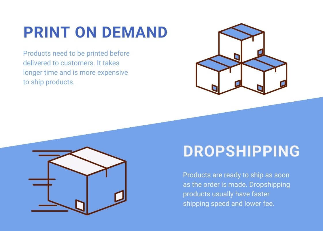 Dropshipping vs Print on Demand: Which is Better for You