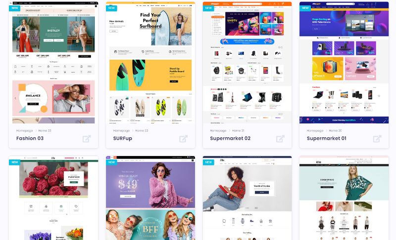 ella shopify theme layout