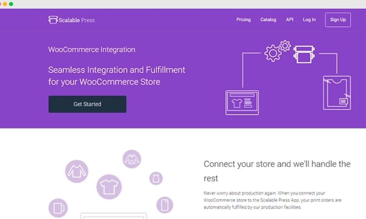 Scalable woocommerce integration